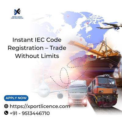 Instant IEC Code Registration – Trade Without Limits